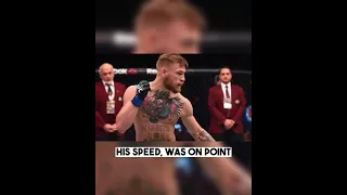 Wonder Boy says Conor's back to karate Style!