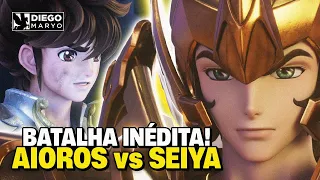 FENOMENAL! AIOROS DE SAGITÁRIO VS CAVALEIROS DE BRONZE! SAINT SEIYA 3D KOTZ