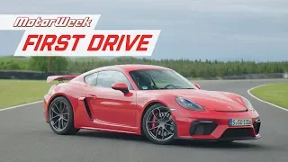 2020 Porsche 718 Cayman GT4 and Boxster Spyder | MotorWeek First Drive