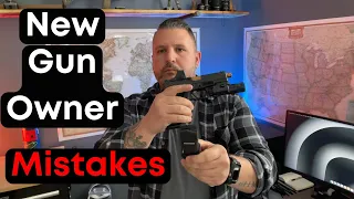 Top 5 common mistakes new gun owners make