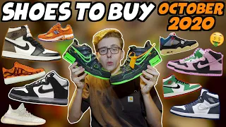 SHOES TO BUY OCTOBER 2020! | RETAIL and RESALE | Jordan 1 Mayhem, Nike Dunk, Yeezy, Off-White & More