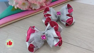 DIY 🎀 Отличная ИДЕЯ. Теперь делаю бантики только так.🌿 This is the only way to make bows now.