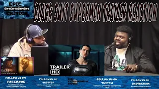 Snyder Cut Black Suit Superman Trailer Reaction