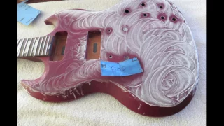 Gibson 2013 SG Refinish to Heritage Cherry Gloss Nitro1