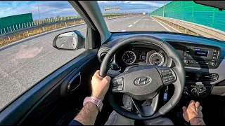 2023 Hyundai i10 III [1.0 MPI 67HP] |0-100| POV Test Drive #1515 Joe Black