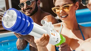 Nerf Super Soaker RoboBlaster by WowWee  Automatic Soaker Blasting Machine Drenches You in Water  Ev