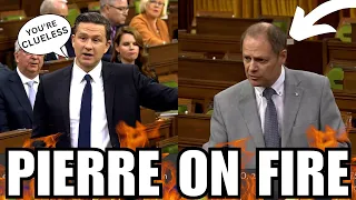 Pierre Poilievre Makes CLUELESS Liberal Look Silly In Parliament