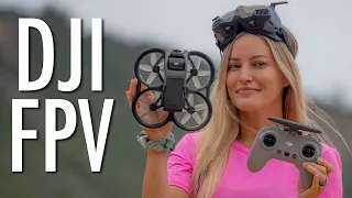 DJI's NEW FPV Drone: AVATA! Unboxing and first impressions!