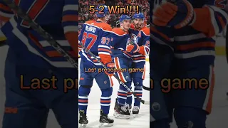 Final score oilers VS kraken October 7