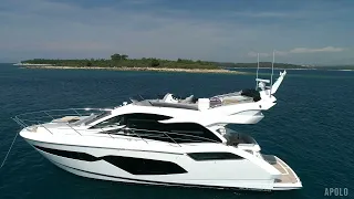 On Board Sunseeker Manhattan 55 Apolo