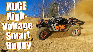 Huge 4WD Off-Road RC Car! Losi DBXL-E 2.0 4x4 1/5th-Scale Electric Buggy Review | RC Driver