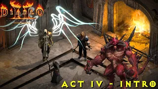 Act IV - Intro "Cinematic" | Diablo II: Resurrected