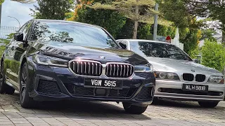 2022 BMW 5 Series 530i M Sport LCI Full Walkaround & Review | EvoMalaysia.com