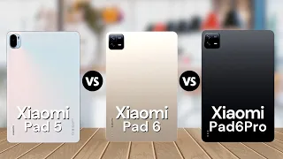 XIAOMI PAD 6 PRO VS XIAOMI PAD 6 VS XIAOMI PAD 5 | FULL SPECS COMPARISON