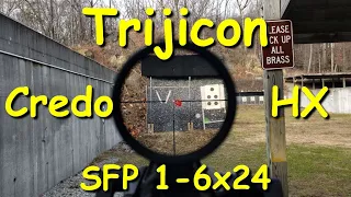 TRIJICON Credo HX 1-6x24 SFP - Top Tier - First Person RePew