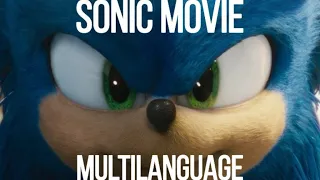 Sonic The Hedgehog Movie Trailer [Multilanguage]