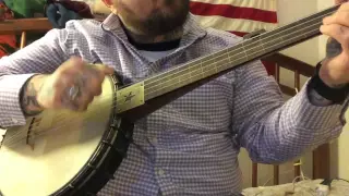 Fall on my Knees - fretless banjo - clawhammer banjo