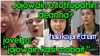 "DEANNA" jojowain ni jovelyn gonzaga? "Black ARMY jojowain o totropahin?"