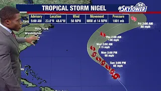 Tropical Storm Nigel forms, expected to become hurricane soon