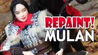 Repaint! Hua Mulan 花木蘭 Custom OOAK Barbie Doll