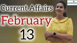 DAILY CURRENT AFFAIRS 2024 - FEBRUARY 13#currentaffair