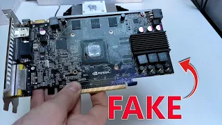 Analyse d'une Fake GTX 750ti