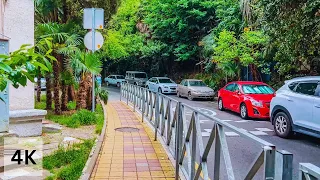 Walking tour in Sochi, Russia 4K 🇷🇺 🌊 | Прогулка по Сочи, Россия 4K