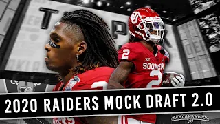 2020 RAIDERS MOCK DRAFT With TRADES | Post-Free Agency Edition