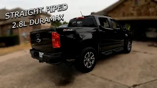 How To Delete and Tune a 2.8L DURAMAX (dpf/def delete) Straight Piped Exhaust Chevy Colorado