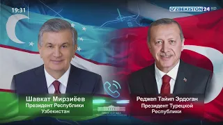 Президенты Узбекистана и Турции обсудили актуальные вопросы двусторонней и региональной повестки