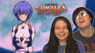 FIRST TIME Watching Neon Genesis EVANGELION!! (NGE OP & ED Reaction)