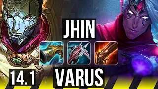 JHIN & Ashe vs VARUS & Bard (ADC) | 77% winrate, Legendary, 13/3/9 | KR Challenger | 14.1