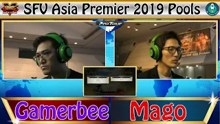 2019 TGS｜SFV Asia Premier - Pools to TOP 8｜CYG BST GamerBee (Necalli) vs Mago (Karin)