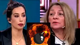 Marcela Feudale le puso los puntos a Estefi Berardi en LAM: "Lo que haces es de mala fe"