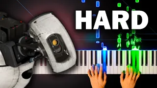 Still Alive (Radio Mix) (from Portal) - Piano Tutorial