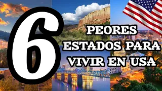 Los peores estados de USA en 2023: ¿Dónde NO deberías vivir?