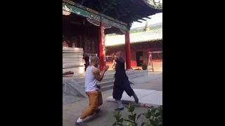 Enjoy every moment of your kung fu practice #Shaolinkungfuyanhao #yanhao