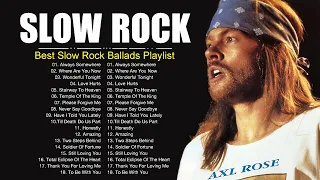 Slow Rock Music - Greatest Slow Rock Ballads 80s, 90s - GNR, Scorpions, Bon Jovi Best Songs 80s 90s