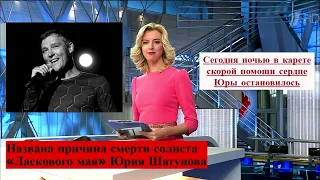 СРОЧНАЯ НОВОСТЬ. Сегодня ночью Умер солист группы "Ласковый май" Юрий Шатунов. Причина смерти