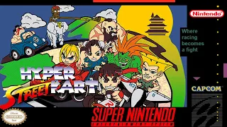 Hyper Street Kart - Hack of Super Mario Kart [SNES]