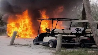 Golf carts are catching fire all across Southwest Florida