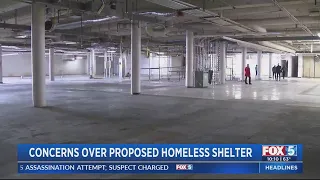 Concerns over proposed homeless shelter