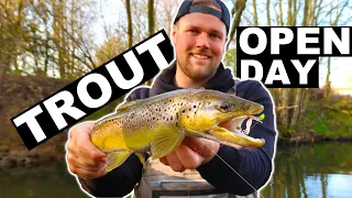 Light Lure Fishing for WILD Brown Trout! (open day 2022)