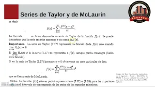 05 Desarrollo en serie de potencias de Taylor y McLaurin