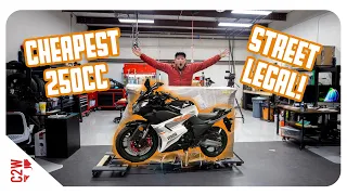 We got a 250cc motorcycle FOR ONLY $2,400! Will it run? | Venom X22R Unboxing