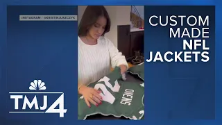 NFL wife goes viral for making jackets for Taylor Swift, Brittney Mahomes