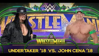 Full Match - Undertaker vs John Cena : WrestleMania 34 | WWE  2K23