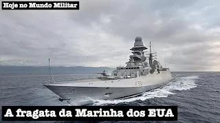 A fragata da Marinha dos EUA