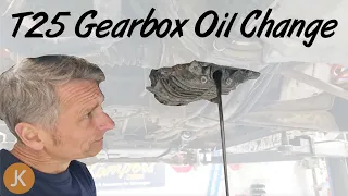 How to change the gear box oil in a T25 / T3