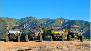 UTV Overlanding - Idaho City to Trinity Lakes Loop!  RZR Turbo S, General, S 1000, & Wild Teryx!